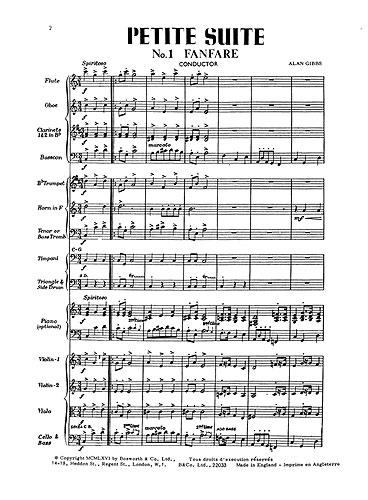 Gibbs, A Petite Suite